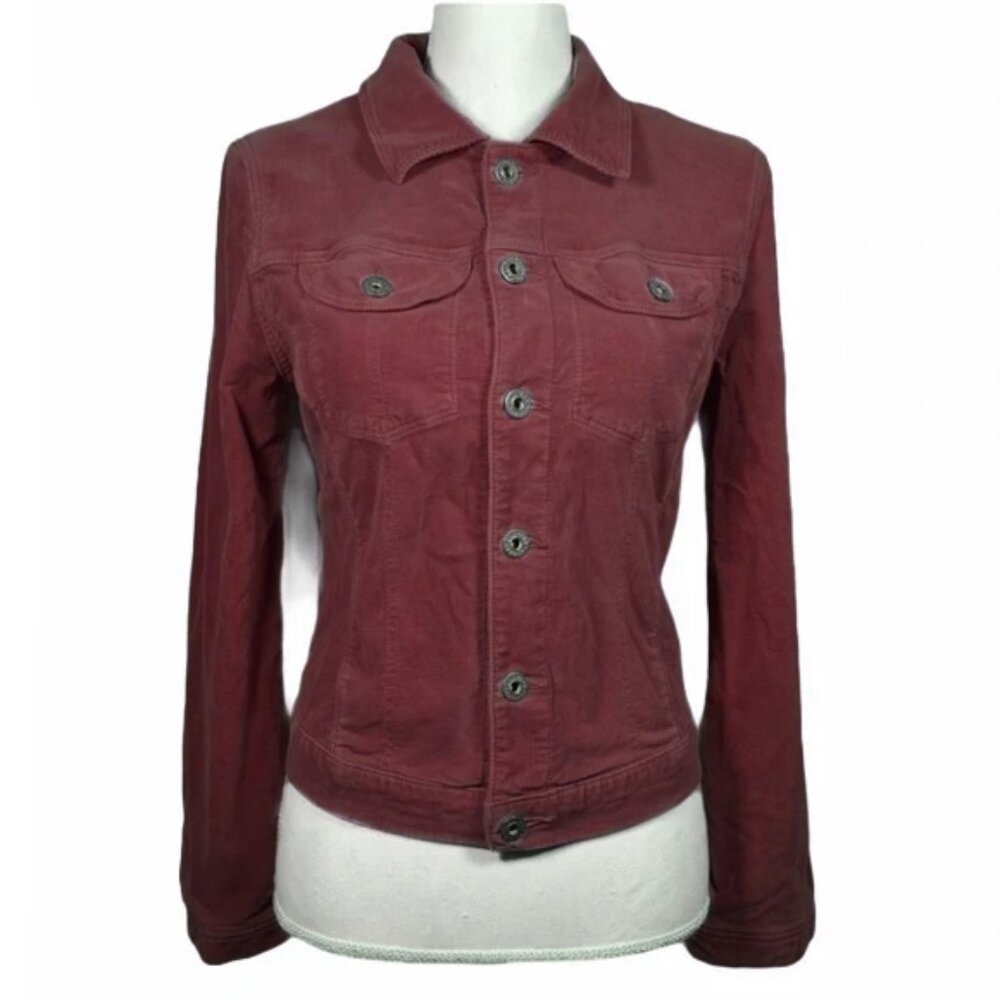 Y2K AG Adriano Goldschmied The Iris Corduroy Jacket Size Small